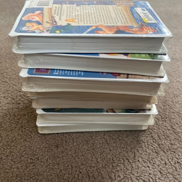 Lot Of 7 Vintage Authentic Factory Sealed With Stickers Disney VHS Movies! Rare - Picture 8 of 8